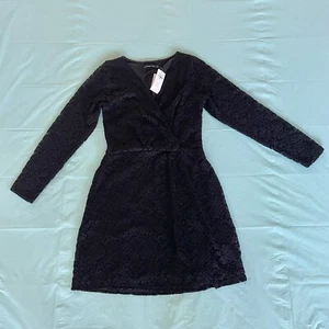 abercrombie and fitch black lace dress - Picture 1 of 12