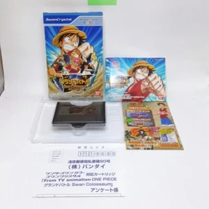 One Piece Grand Battle Swan Colosseum Wonderswan Japan Box Manual SWJ-BANC29 - Picture 1 of 12
