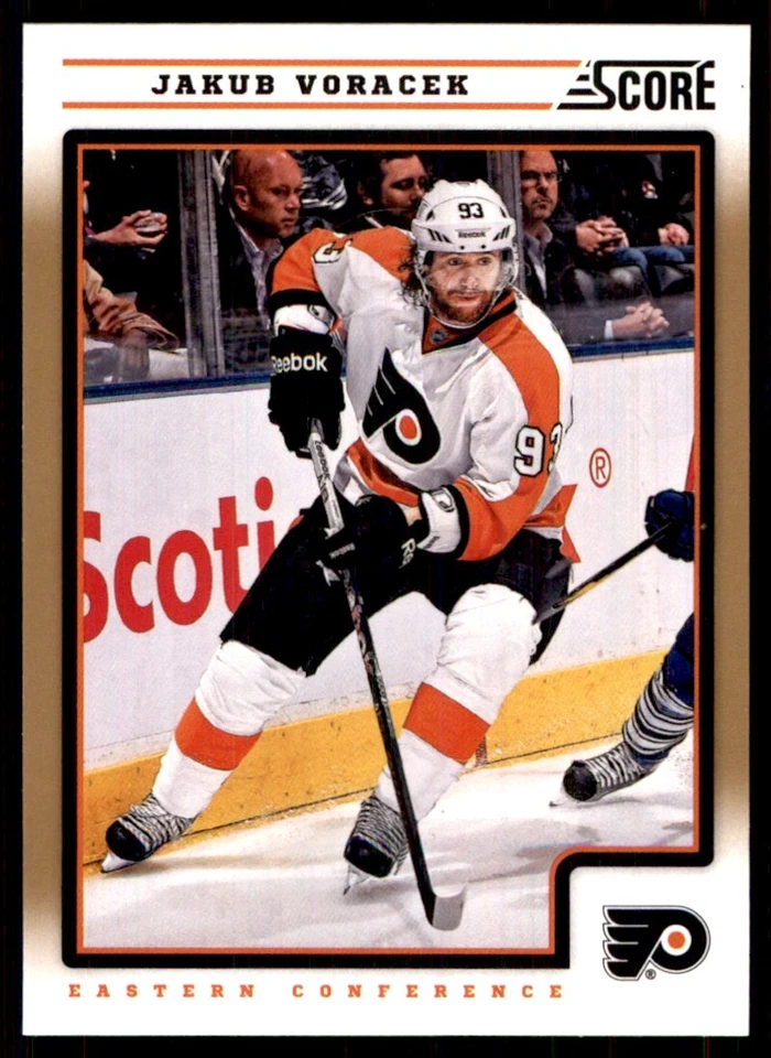 2012-13 Score Gold Rush Jakub Voracek Philadelphia Flyers #345 - Image 1 of 2