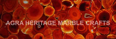 4'x2' Marble Conference Table Top Red Onyx 3mm Backlit Inlay Kitchen Slab E256 - Image 1 of 4