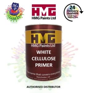 HMG APS 2 1K Cellulose High Build White Primer 2.5 Litre, needs thinners, - Picture 1 of 3