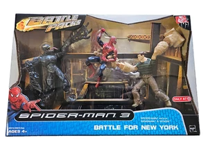 2007 HASBRO MARVEL - SPIDER MAN 3 BATTLE FOR NEW YORK SUPER RARO!! ALTA QUALITÀ! - Foto 1 di 2
