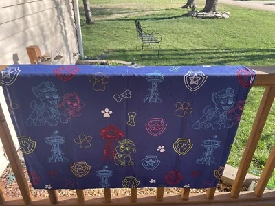 Hoja plana individual azul Nickelodeon Paw Patrol doble tamaño animal estampado repuesto Foto 1 de 4