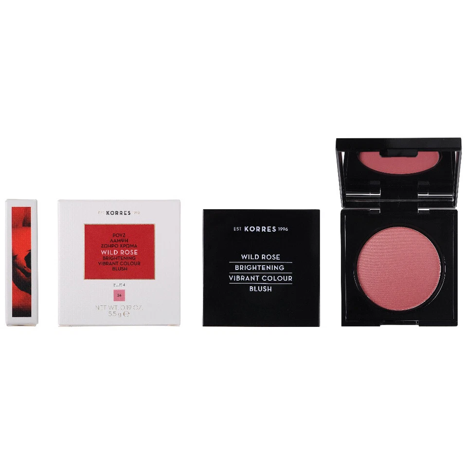 KORRES Rosa Salvaje Iluminadora Color Vibrante 24 Rosa Polvorienta 5.5gr Foto 1 de 1