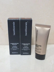 BAREMINERALS COMPLEXION RESCUE TINTED HYDRATING GEL CREAM CINNAMON 10.5 LOT OF 2 - Picture 1 of 3