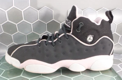 Nike Jordan Jumpman Team 2 'Black Pink Foam' GS Shoe 820276-060 Size 8Y US JL103 - Image 1 of 4