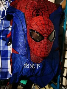 The Amazing Spiderman casco di alta qualità materiale riflettente maschera per costume - Foto 1 di 12