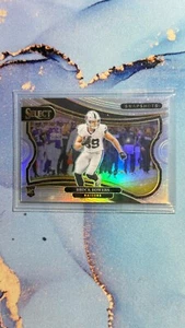 2024 Panini Select #20 Brock Bowers - Silver Snapshots Raiders - Picture 1 of 2