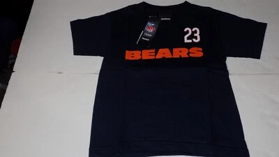 #23 DEVIN HESTER CHICAGO BEARS REEBOK KIDS T-SHIRT SZ LARGE (7) NWT - Image 1 of 2