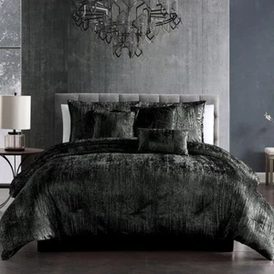 Riverbrook Home Turin Bettdecken-Set, Queen, schwarz, 7-teiliges Set - Bild 1 von 3