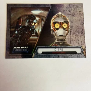 2016 Star Wars Evolution Base Card #71 C-3PO: Household Droid - Picture 1 of 2