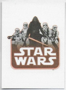 2015 Topps Star Wars Journey to the Force Awakens CS-6 Cloth Stickers KYLO RENN - Picture 1 of 1
