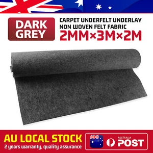 Underfelt Felt Automotive Car Carpet Marine Boat Yacht Floor Underlay Anti Slip - Picture 1 of 22