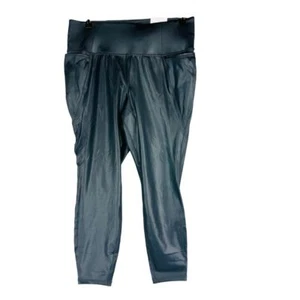 Neu Livi Lane Bryant 14/16 Legging feuchtigkeitsableitend 7/8 Länge Hose Überziehen Komfort Neu mit Etikett - Bild 1 von 10