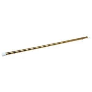 Classic Touch Tension Curtain Rod, Gold, 18-28 Inches - Picture 1 of 1