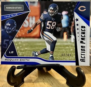 2019 Roquan Smith 40/49 Panini Rookies And Stars Football #AP-RS Chicago Bears - Picture 1 of 2