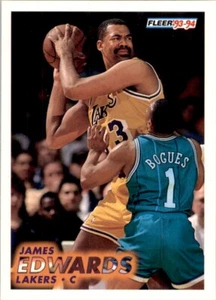 1994-95 Fleer James Edwards Los Angeles Lakers #312 - Picture 1 of 2