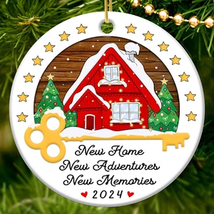 New Home Ornament 2024 - House Warming Gifts New Home, Best Housewarming Gifts f - Picture 1 of 6