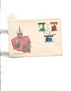 Poland FDC Sc#805 to 807 architecture - Picture 1 of 1