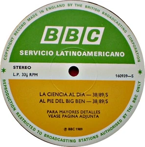 BBC LATIN AMERICA - AL PIE DEL BIG BEN - CLIFF RICHARD - 38/89 - Imagen 1 de 4