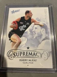 2021 AFL SELECT SUPREMACY, HARRY MCKAY SILVER CARLTON - Picture 1 of 3