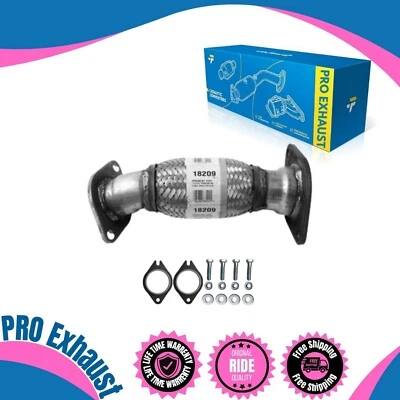 Tubo flexible trasero para Chevy Malibu 2008-2012 y Pontiac G6 2008-2009 3,6 L 11,63" OAL Foto 1 de 4