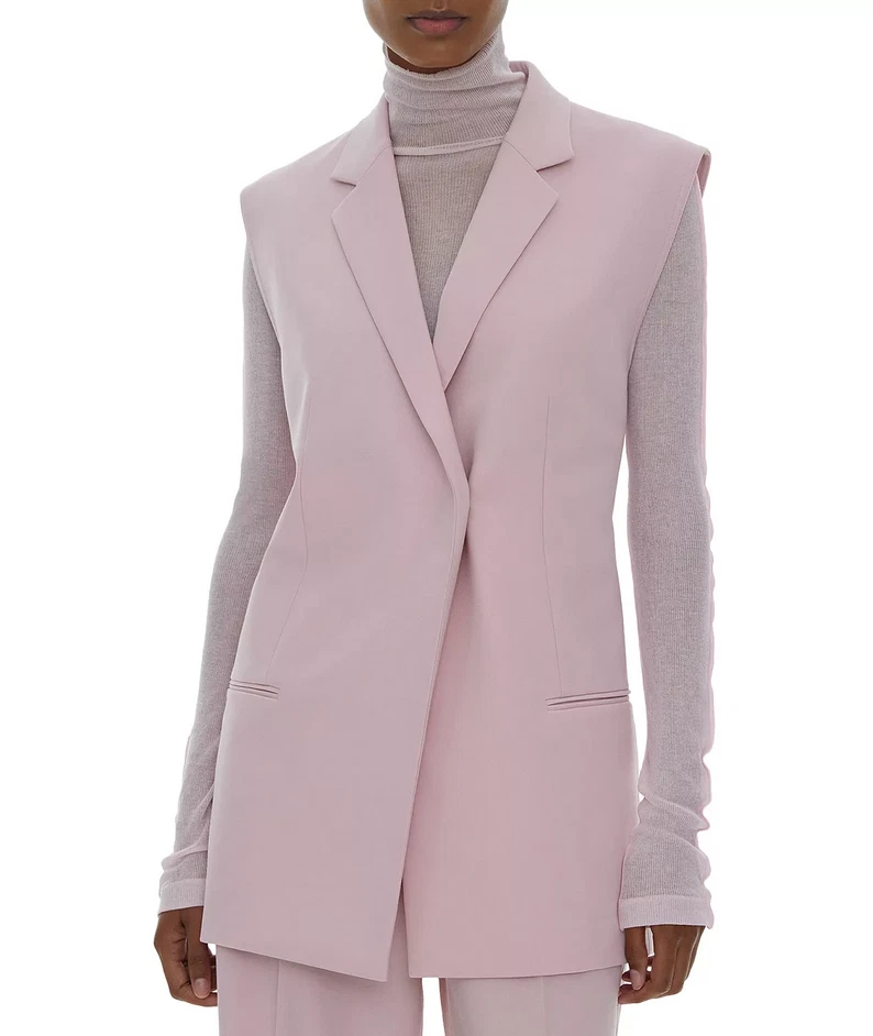 Chaleco Blazer Helmut Lang Rosa Lúcido Talla 4 3843 Foto 1 de 1