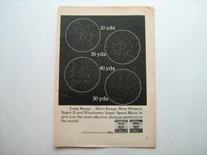 1963 Winchester Super-X + Super Speed Shot-Shell vintage original ad from estate - Picture 1 of 1