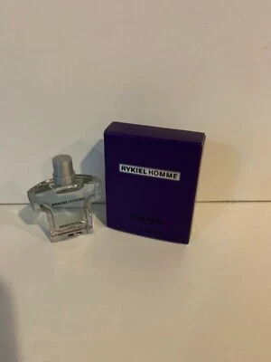 Rykiel Homme Por Sonia Rykiel Hombres .25 OZ/7.5 ml Eau de Toilette Mini Nuevo en Caja Foto 1 de 2