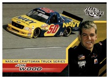 2002 Press Pass Trackside #51 Jon Wood Rookie RC