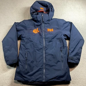 Helly Hansen Jacket Youth Jr Size 164/14 Navy Blue Ski Outdoor Sports Snow - Picture 1 of 12