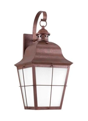Sea Gull Lighting 8463D-44 Chatham 1-Light Outdoor Wall Lantern in Weathered - Image 1 of 2