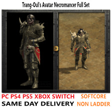 ✅PC PS4 PS5 XBOX SWITCH✅Necr Trang-Oul's FULL SET DIABLO 2 RESURRECTED ITEMS D2R