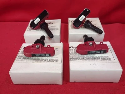 4 x TPMS Sensor Schrader 28434 For Select 2007-2010 Chrysler Dodge Jeep - Image 1 of 4