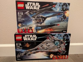 LEGO Star Wars Freemaker Adventures The Arrowhead 75186 + Tracker I 75185 NEW