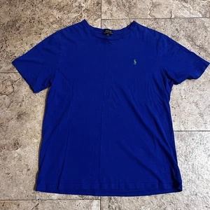 Polo Ralph Lauren Classic Tshirt Blue Youth Xl - Picture 1 of 5
