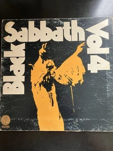 BLACK SABBATH - Vol. 4 LP 1972 UK Vertigo Swirl RARE First Pressing Heavy Metal - Picture 1 of 6