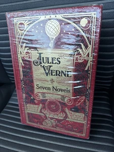 Jules Verne: Seven Novels (Leatherbound Classics 2010) *BRAND NEW SEALED* - Foto 1 di 3