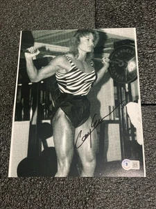 CORY EVERSON SIGNED 8X10 PHOTO MS OLYMPIA HERCULES TARZAN BECKETT BAS JSA PSA - Picture 1 of 5