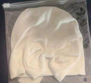 Sombrero tejido para bebé recién nacido Kidcentral Essentials - lazo - Imagen 1 de 3