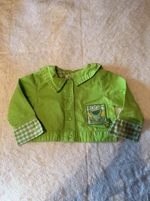 Vintage Sesame street Cookie Monster adorable button up - Image 1 of 4