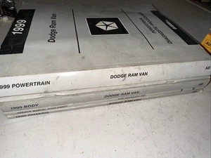 1999 Dodge Ram Van Body Powertrain & Chassis Service Manuals Manual OEM - Picture 1 of 18