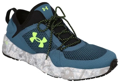 Under Armour Micro G Kilchis Sneakers for Men - Static Blue/Gray Mist/Lime Surge - Image 1 of 3