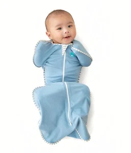 Love to Dream Swaddle UP, Baby Schlafsack, selbstberuhigende Swaddles Neugeborene blau - Bild 1 von 9