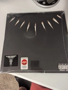 Kendrick Lamar Black Panther Soundtrack Limited Ed. Translucent Red Vinyl 2 LP - Picture 1 of 3