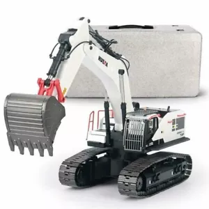 Huina 1594 RC Excavator Remote Controlled Digger 1:14 22Ch - NEWEST 2023 VERSION - Picture 1 of 13