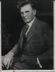 1933 Press Photo George Nelson Peek Moline Ill farm relief work leader