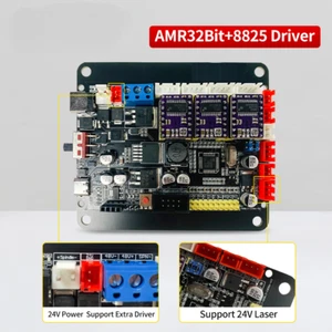 GRBL1.1 USB Port 3 Axis Control Board 8825 Driver For DIY CNC Engraving Machine - Picture 1 of 9