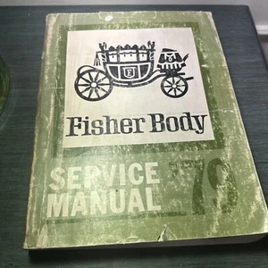 Manual de servicio Fisher Body 1979 cubiertas Chevrolet, Buick, Pontiac, Olds., Caddy - Imagen 1 de 9