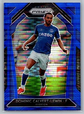 2020-21 Prizm Premier League BLUE PULSAR #119 Dominic Calvert-Lewin EVERTON 49 - Image 1 of 2